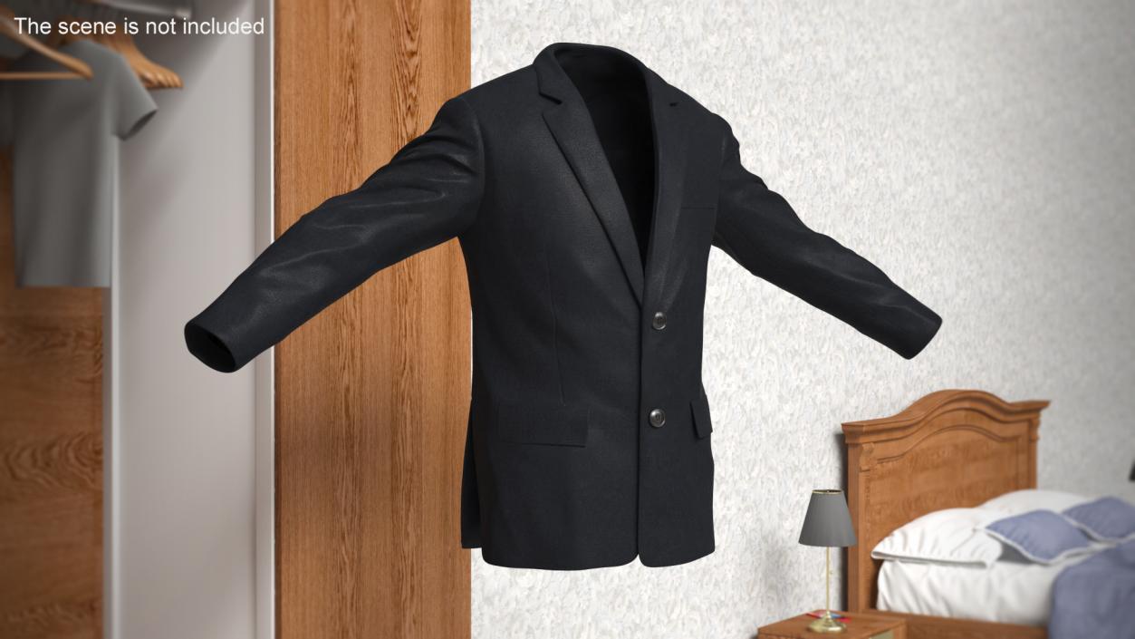 3D model Men Suit Jacket Casual for Business