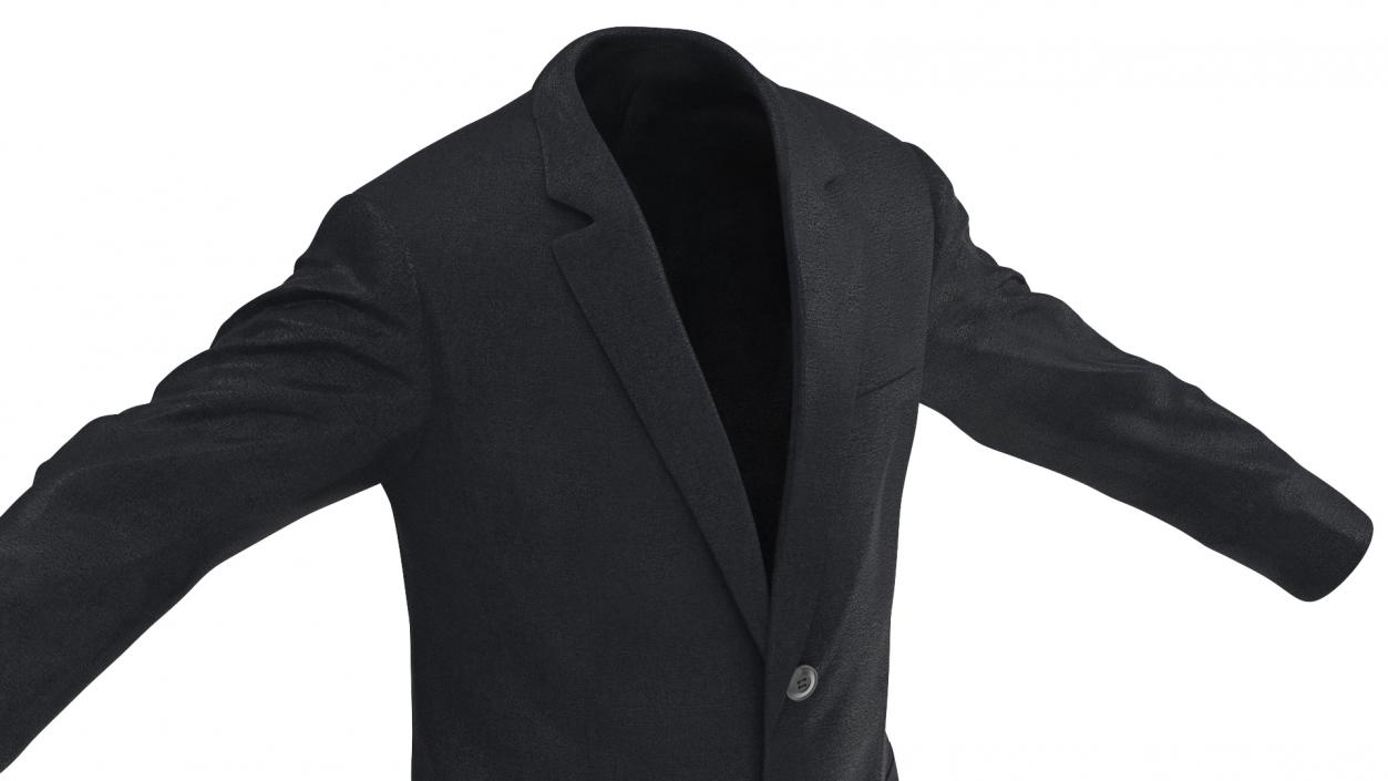 3D model Men Suit Jacket Casual for Business