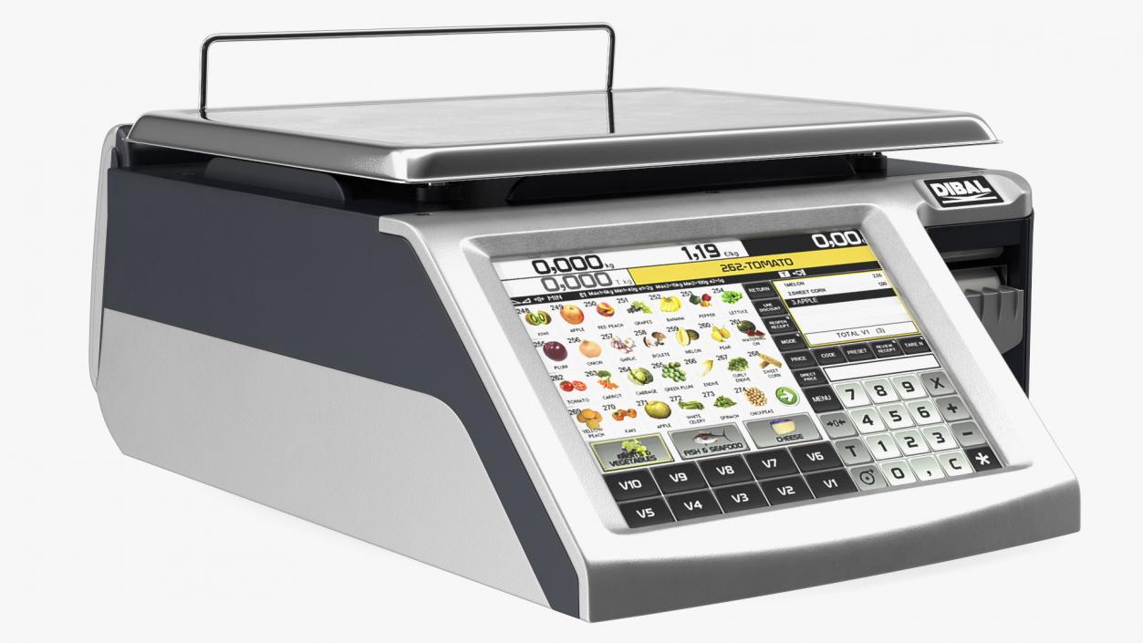 3D Dibal D955S Self Service Scales