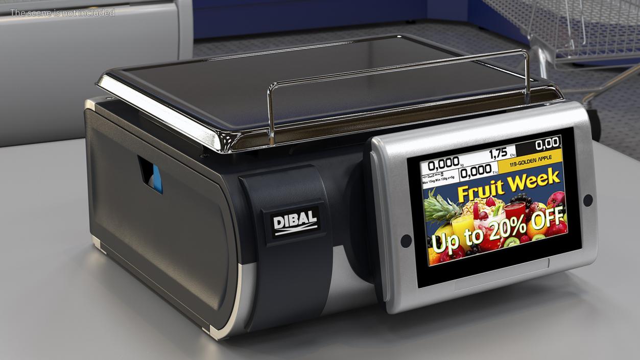 3D Dibal D955S Self Service Scales