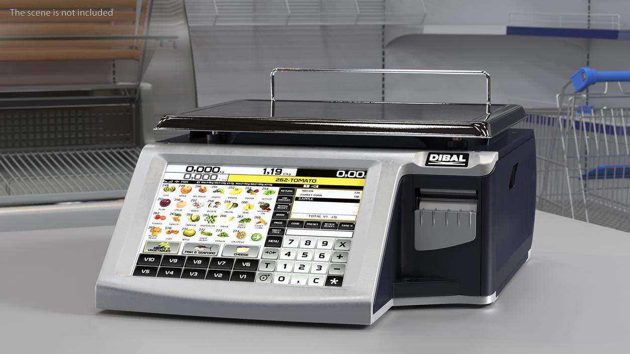 3D Dibal D955S Self Service Scales