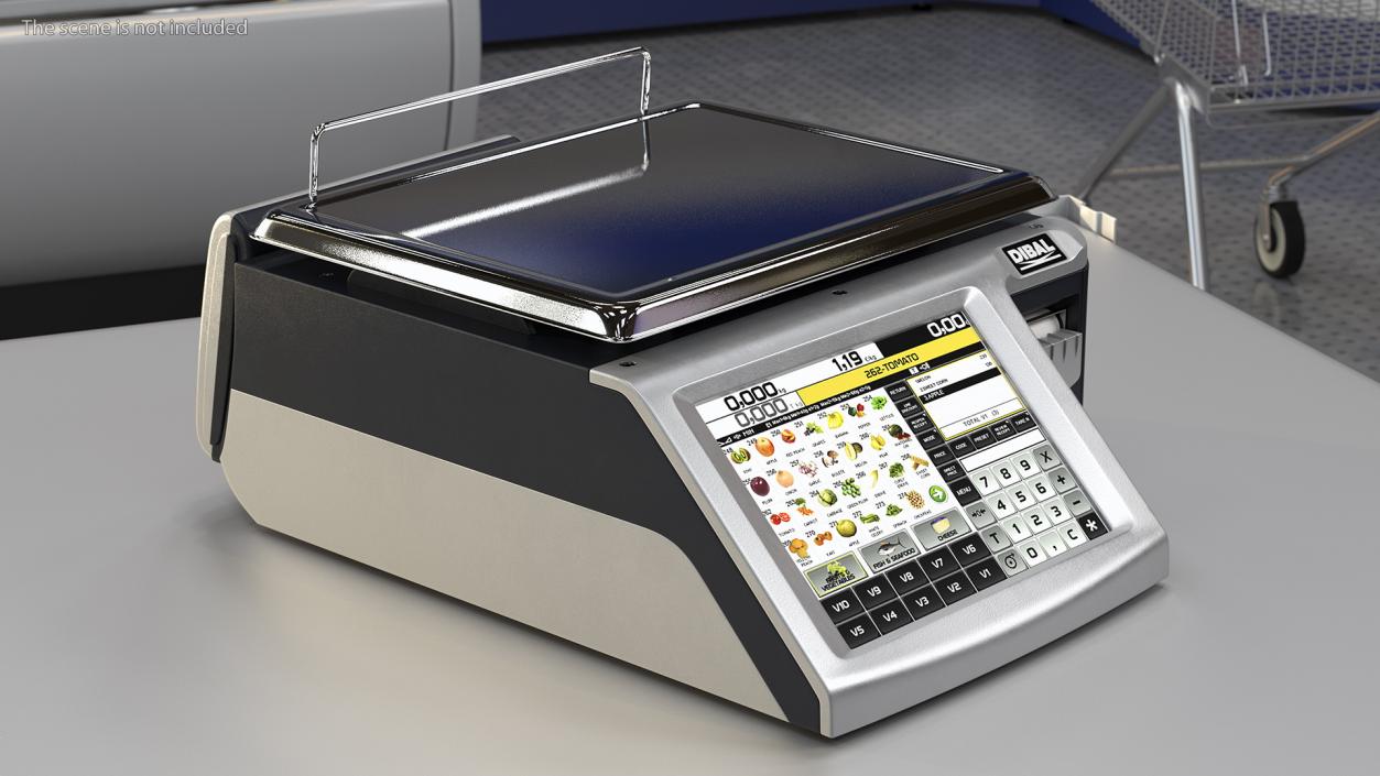 3D Dibal D955S Self Service Scales