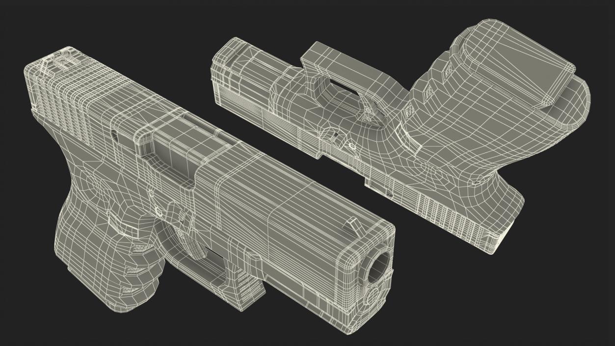 3D Micro Compact Handgun