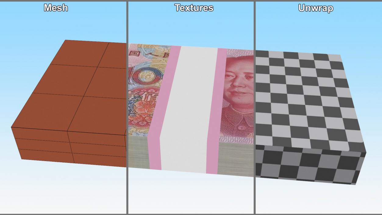 3D model Banknotes Collection