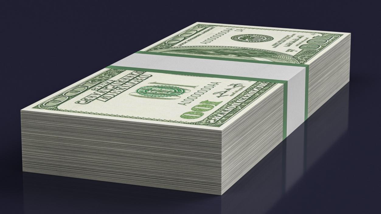 3D model Banknotes Collection