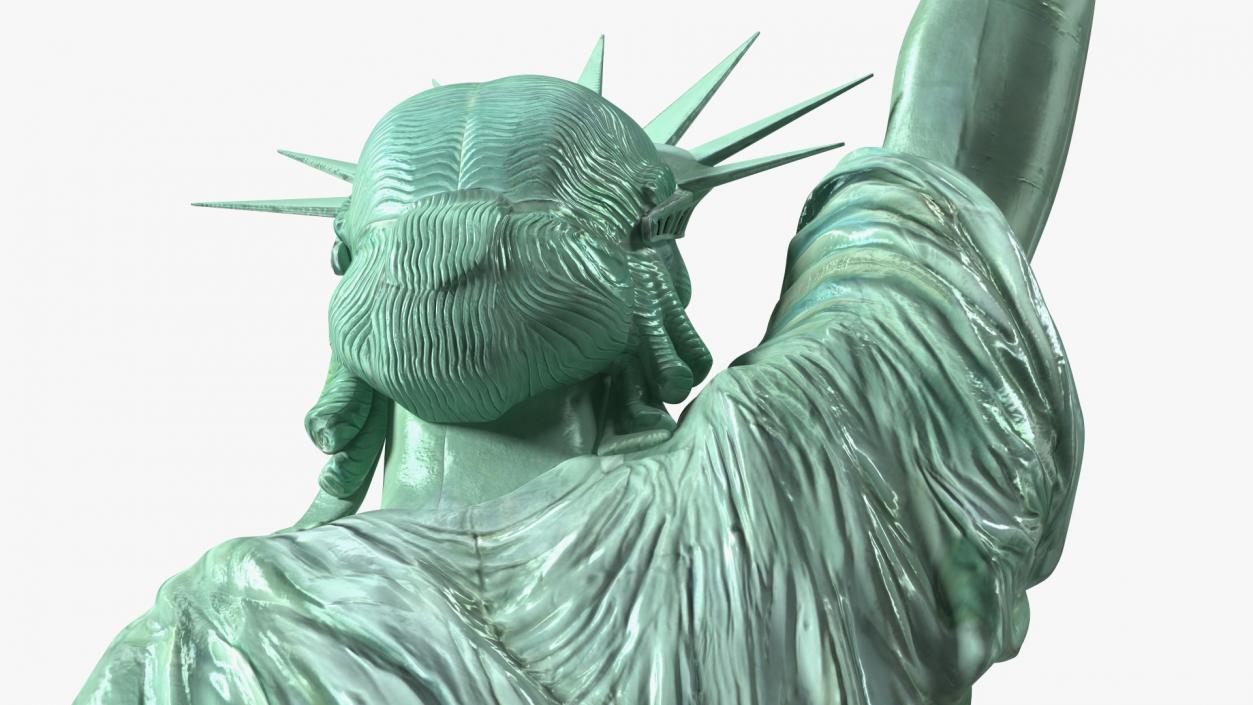 National Architectural Monument Statue of Liberty 3D model