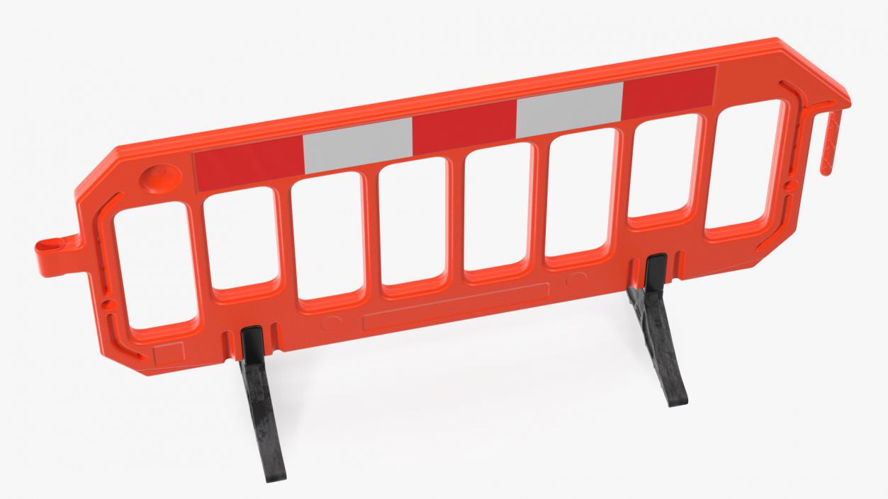 3D model Plastic Road Safety Fence