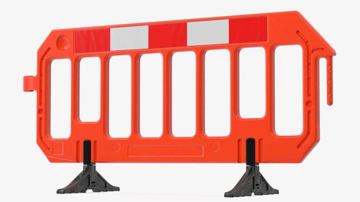 3D model Plastic Road Safety Fence