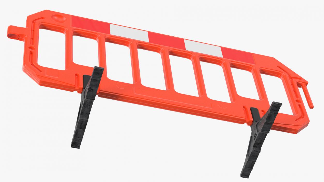 3D model Plastic Road Safety Fence