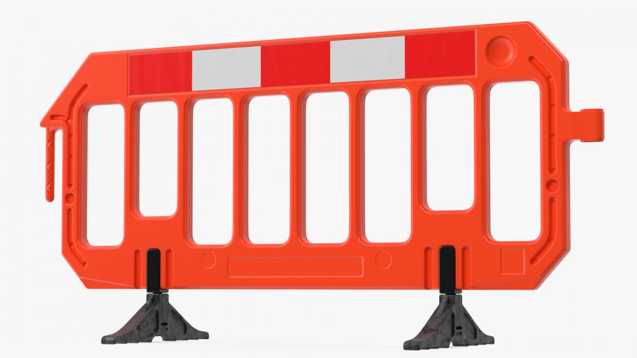 3D model Plastic Road Safety Fence