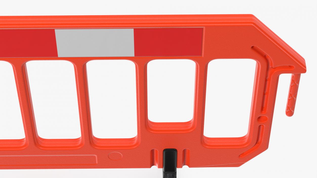 3D model Plastic Road Safety Fence