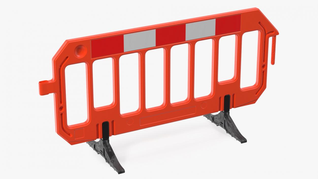 3D model Plastic Road Safety Fence