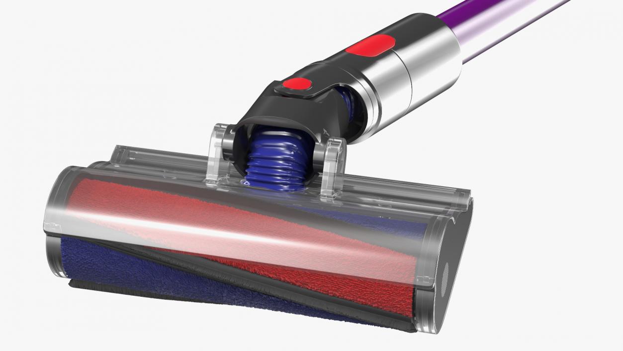 3D Dyson V8 Absolute Pro Rigged model