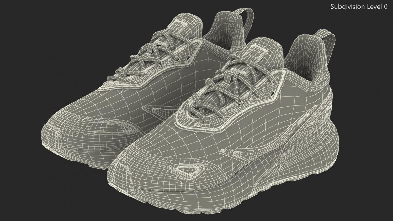 Sneakers Green 3D model