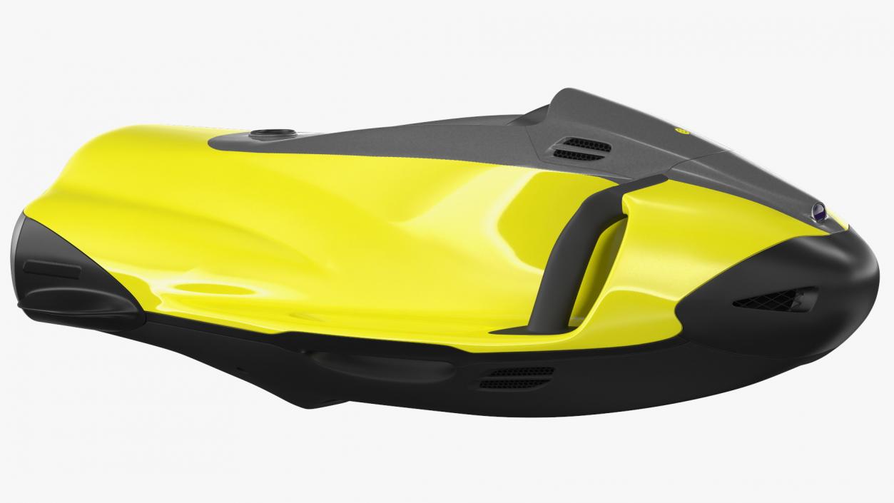 Electric Sea Scooter Yellow 3D