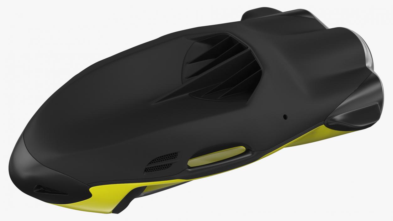 Electric Sea Scooter Yellow 3D