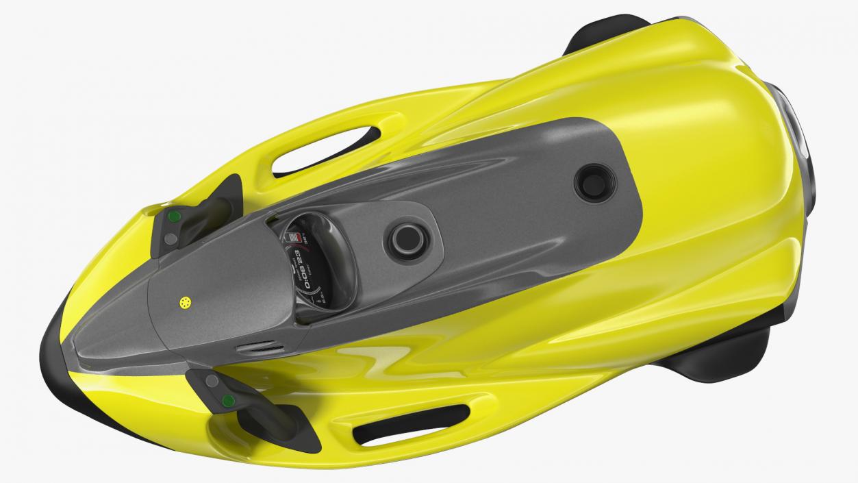 Electric Sea Scooter Yellow 3D