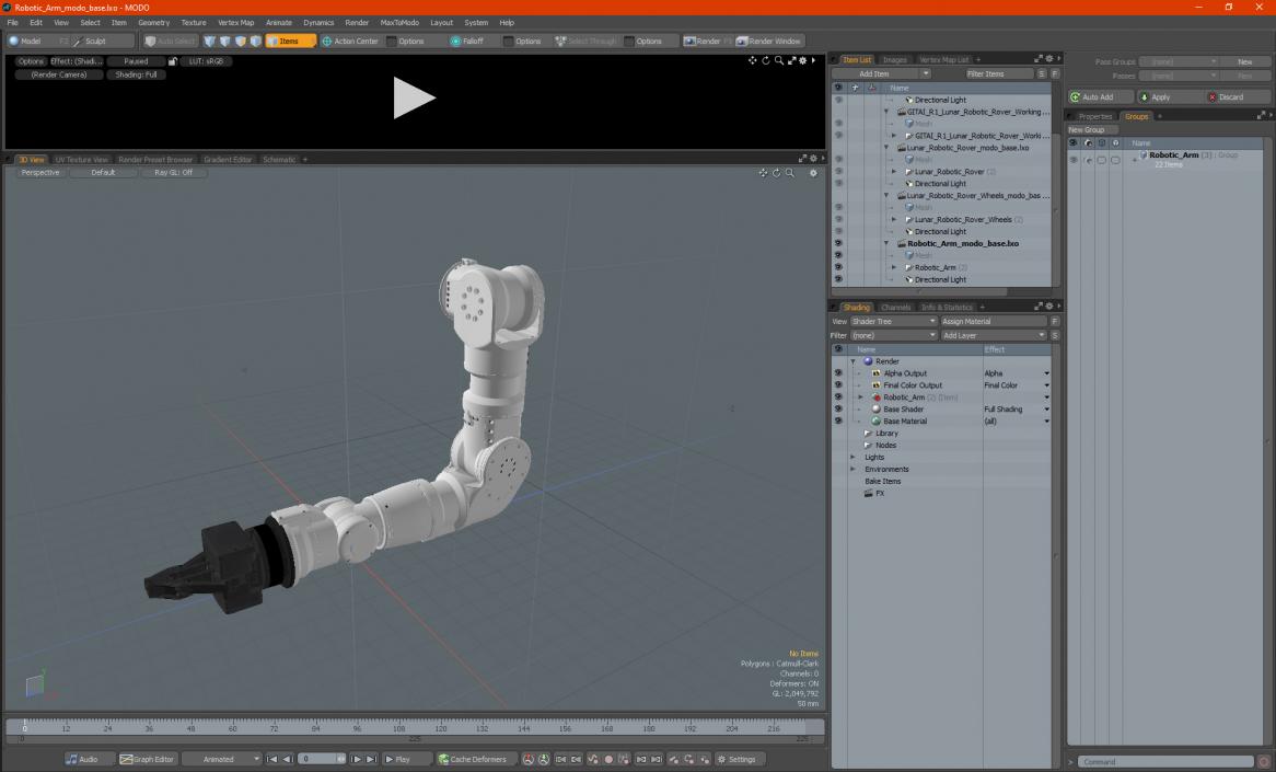 3D Robotic Arm