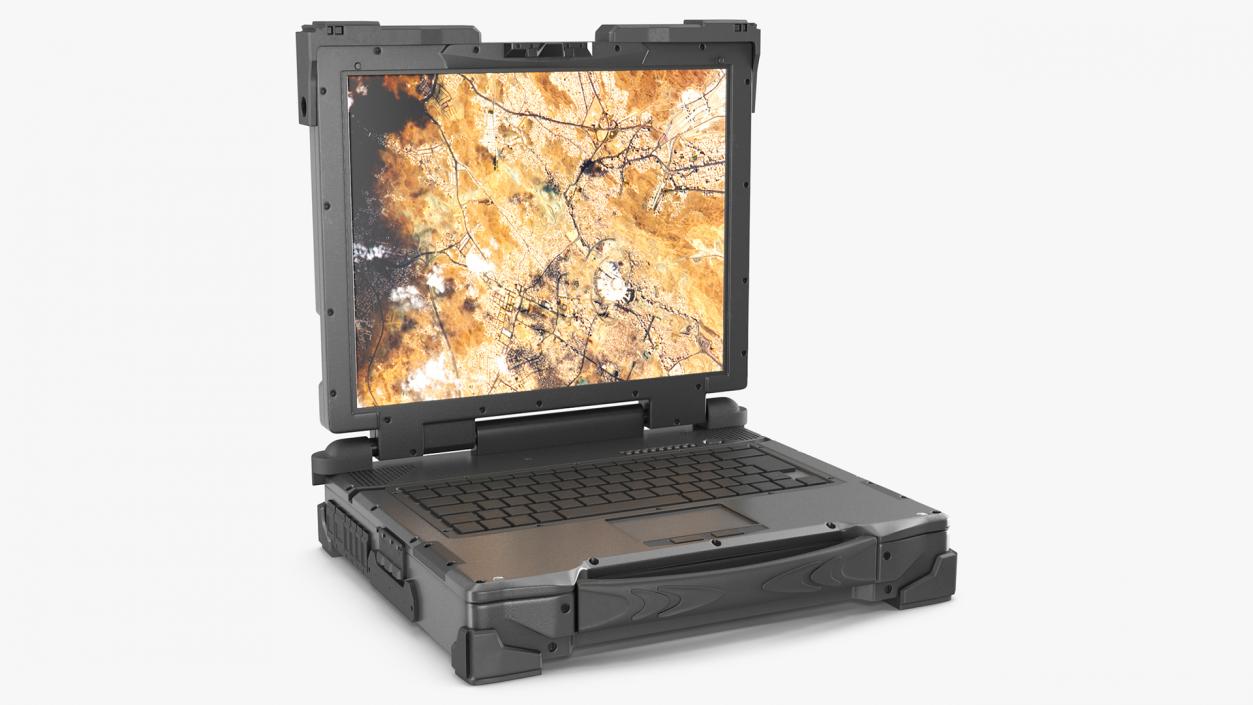 3D Army Laptop