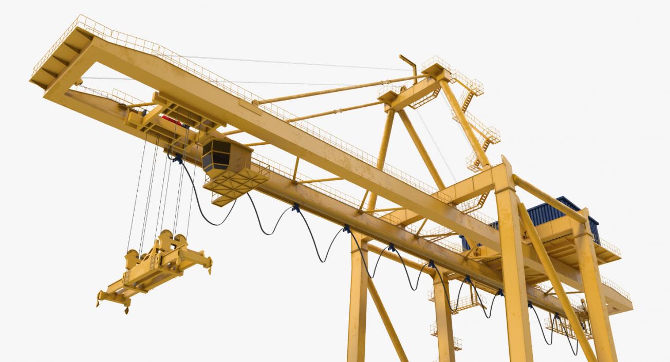 Quayside Container Crane 3D model