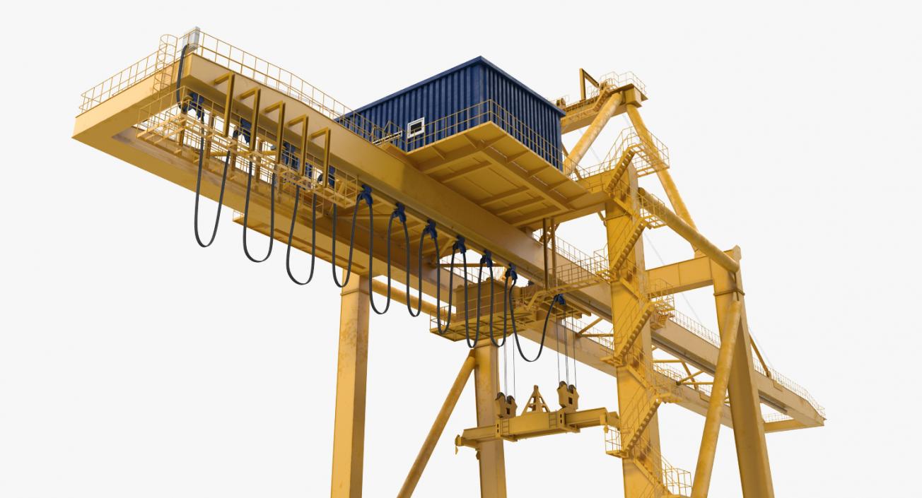 Quayside Container Crane 3D model