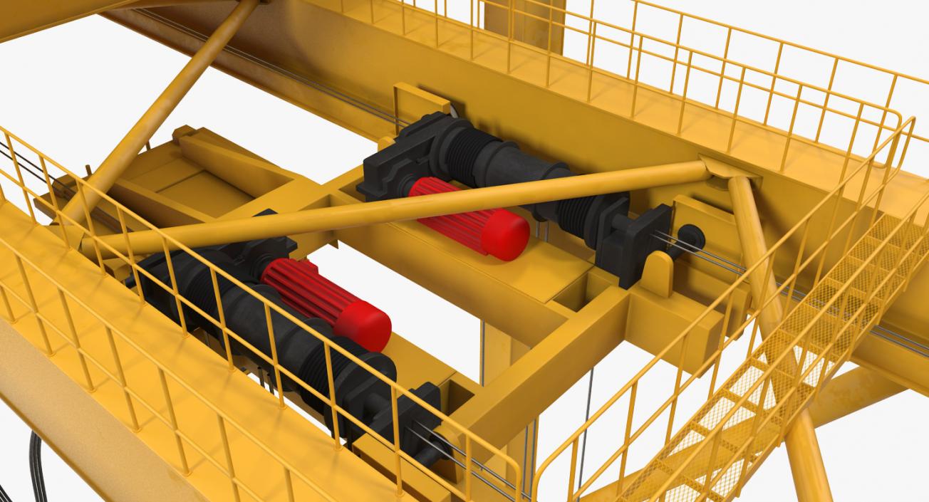 Quayside Container Crane 3D model