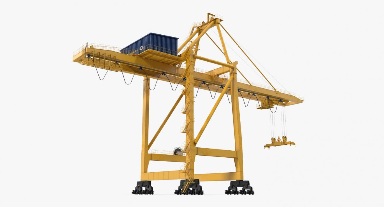 Quayside Container Crane 3D model