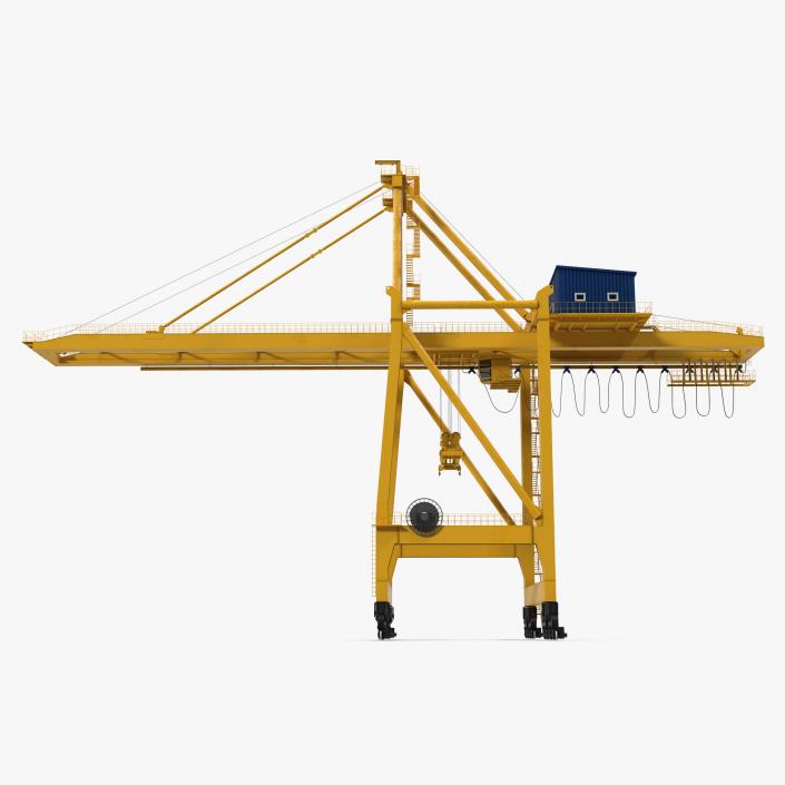 Quayside Container Crane 3D model