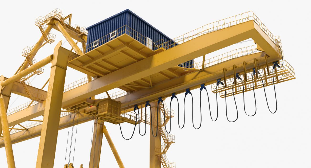 Quayside Container Crane 3D model