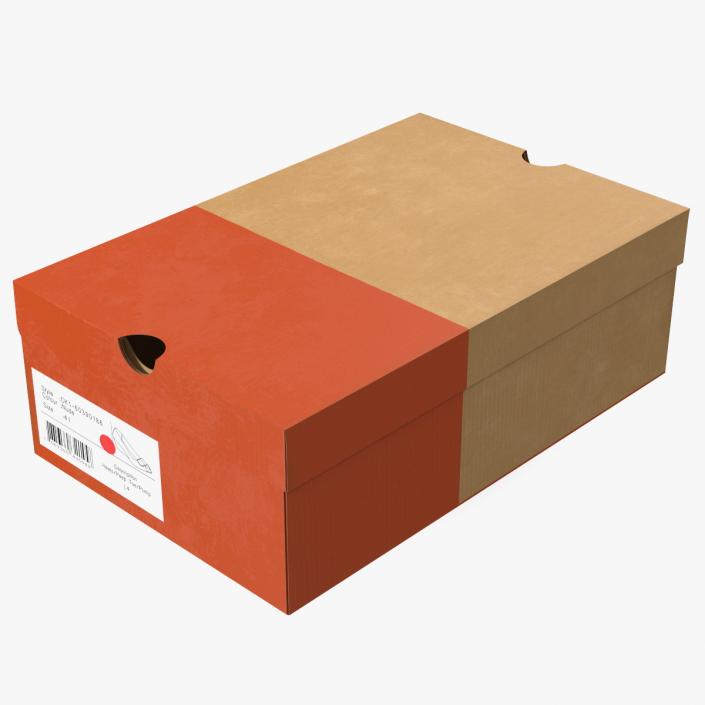 3D model Box for Shoes Closed