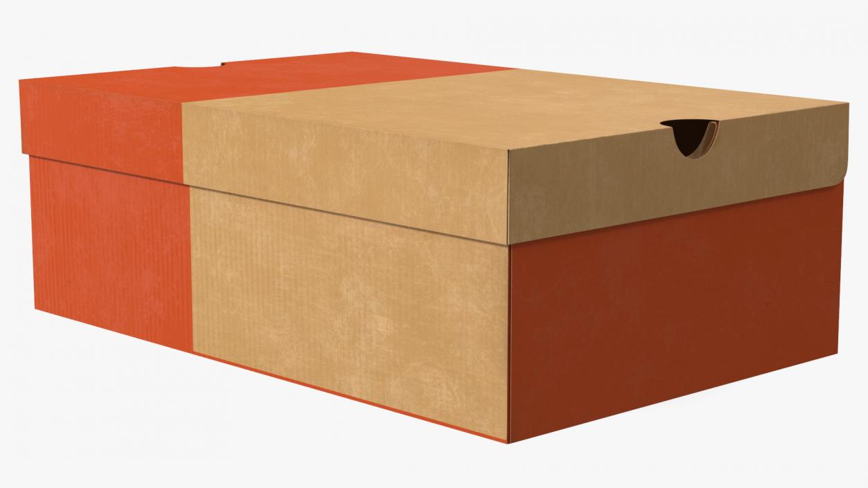 3D model Box for Shoes Closed