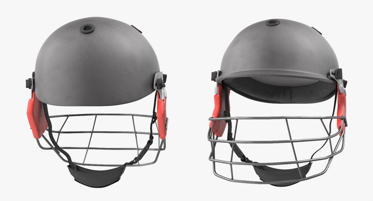 3D model Cricket Helmet Ram Protec