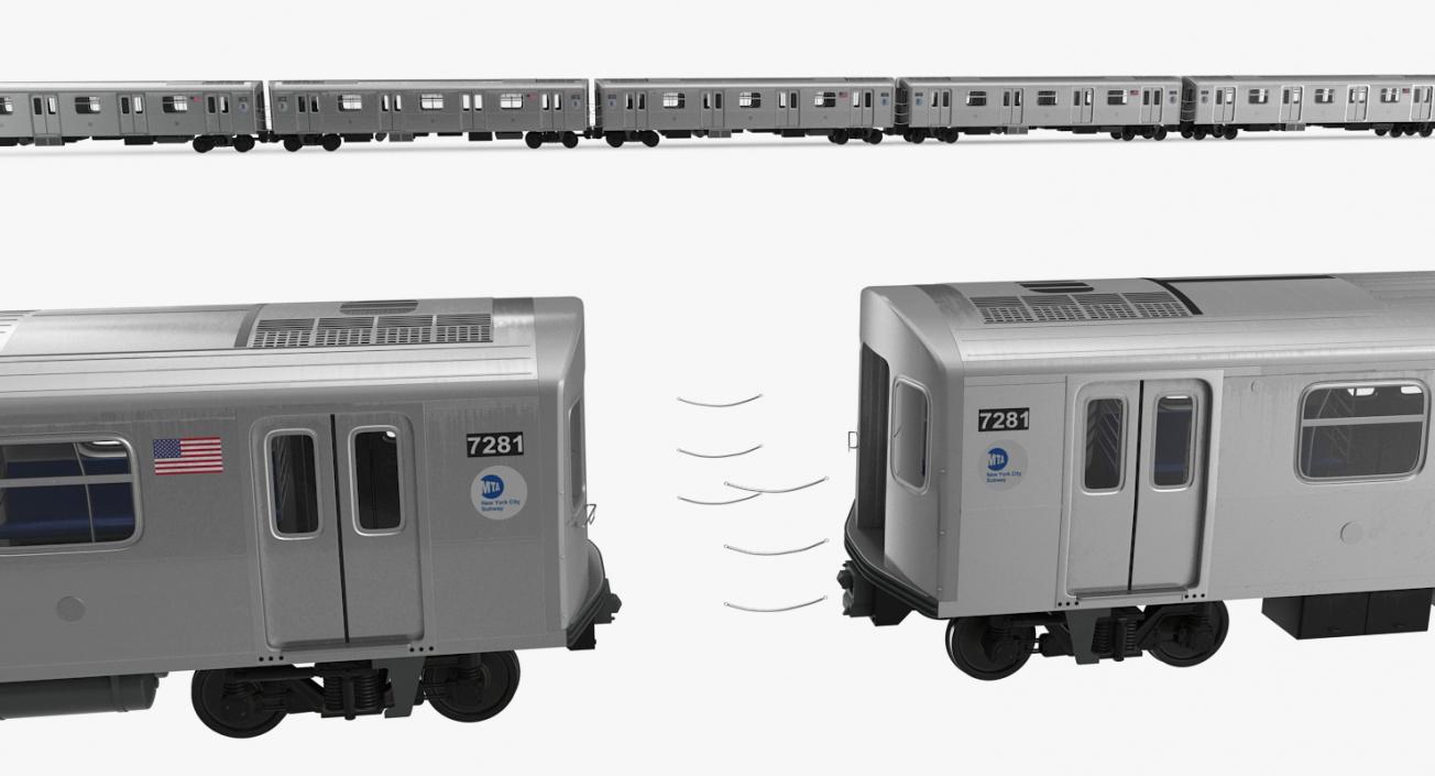 Subway Passanger Wagon R160 3D