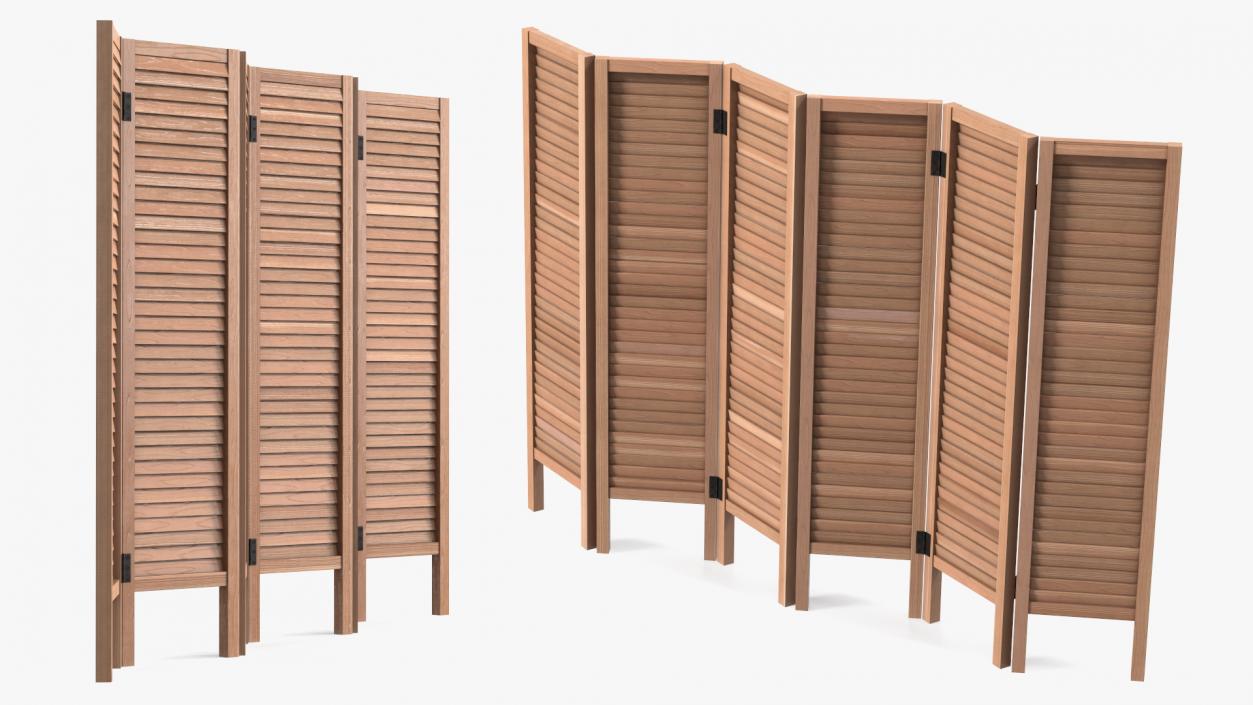 3D Folding Screens Collection