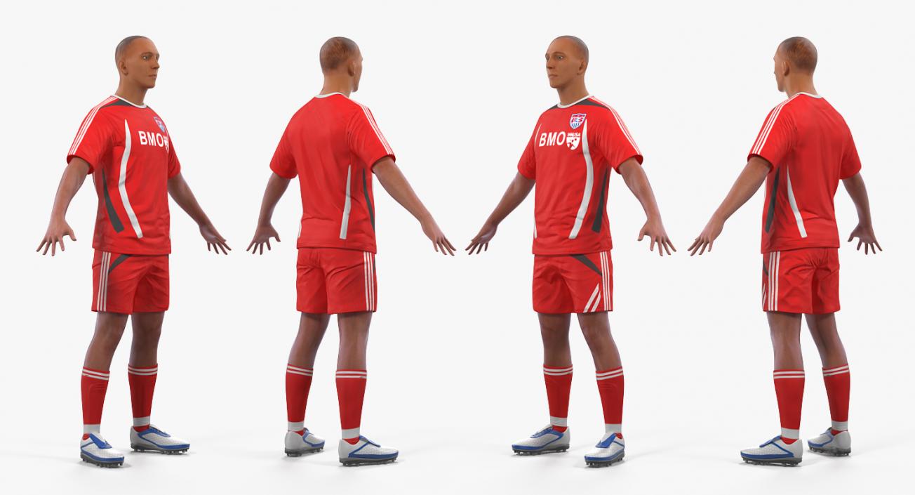 3D model Soccer Players 3D Models Collection