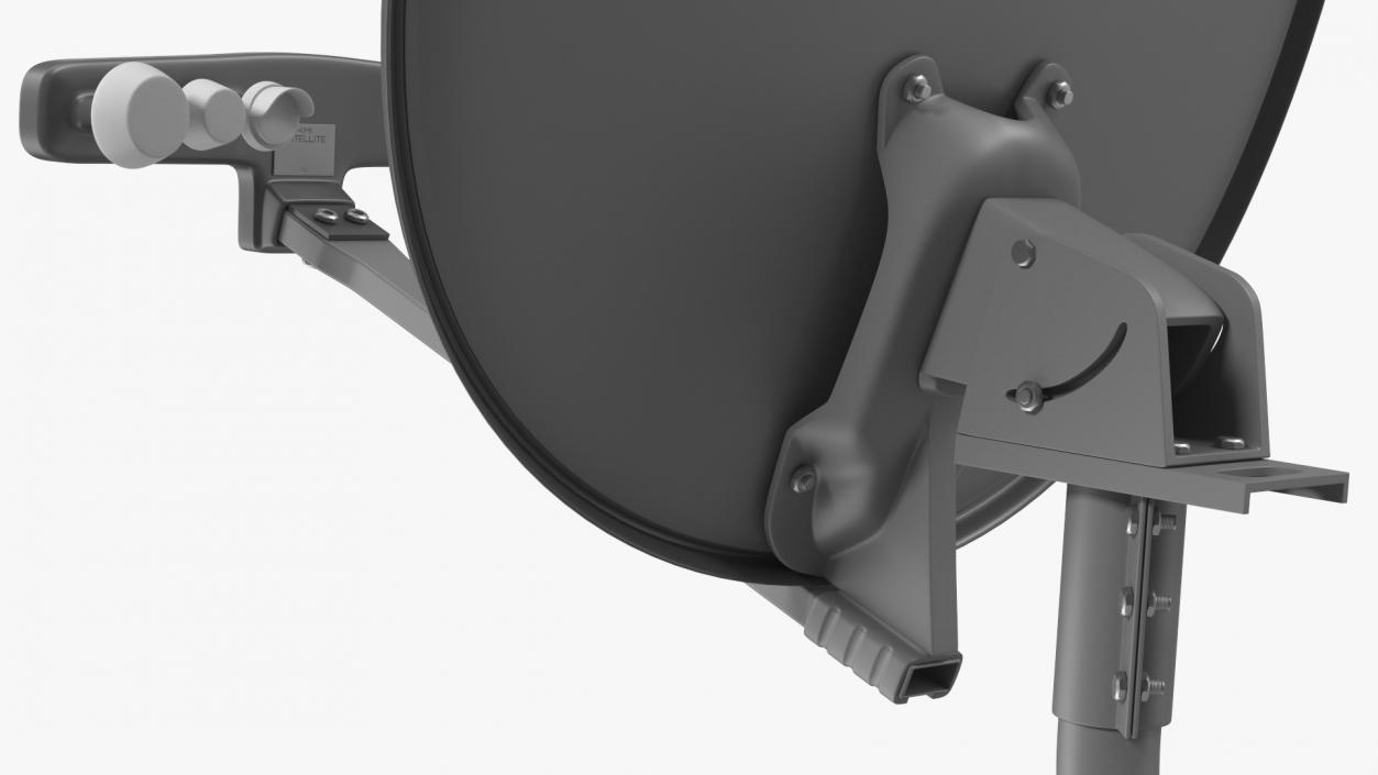 Home Satellite Dish Antenna 3D