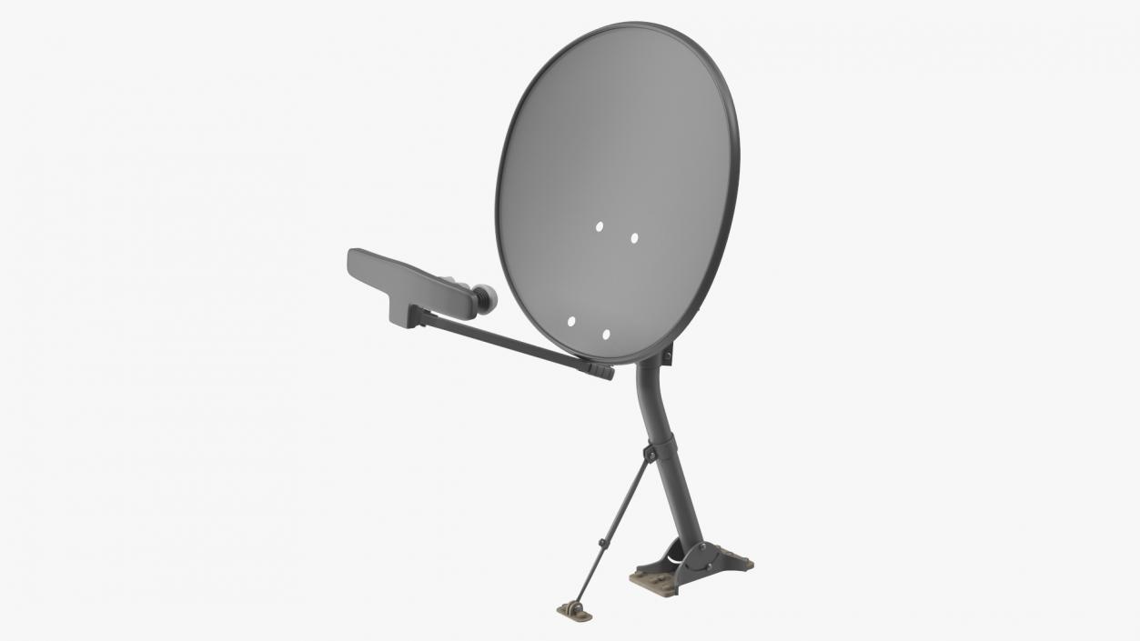 Home Satellite Dish Antenna 3D