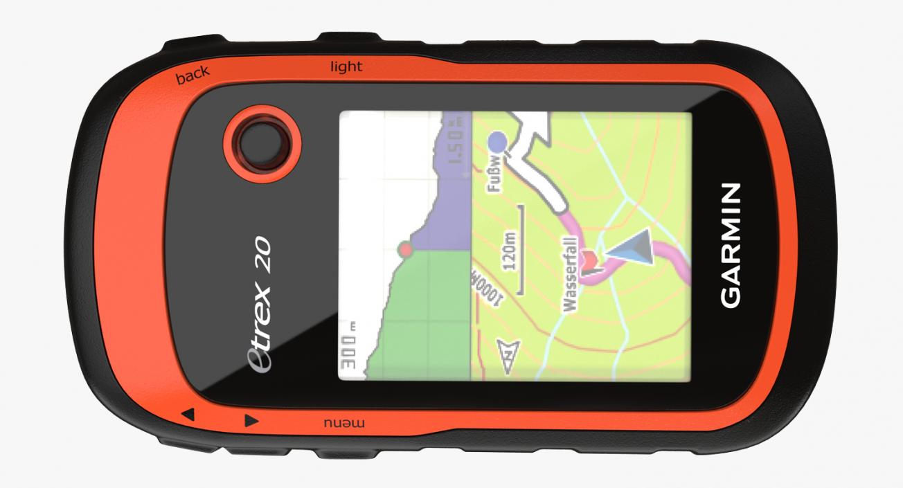 3D model Handheld GPS Navigator Garmin eTrex