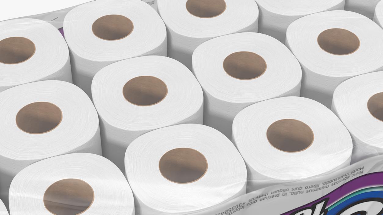 3D Scott Toilet Paper Roll 36 Pack