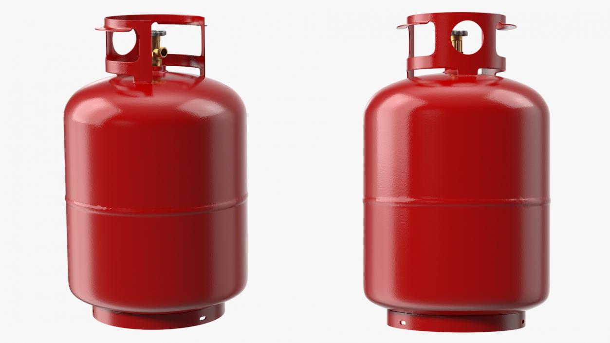 3D model Propane Gas Cylinder