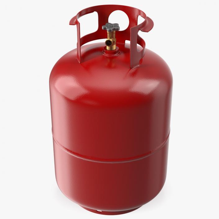 3D model Propane Gas Cylinder