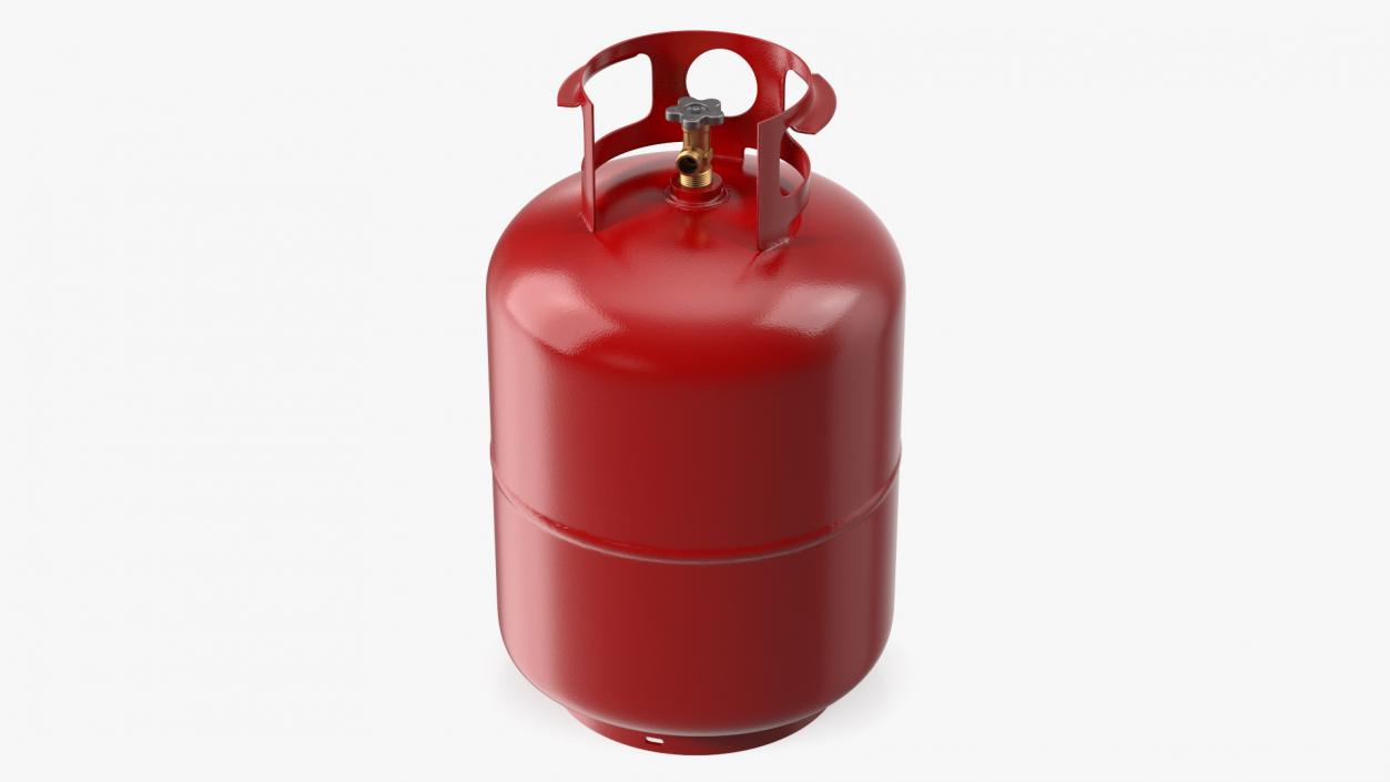 3D model Propane Gas Cylinder