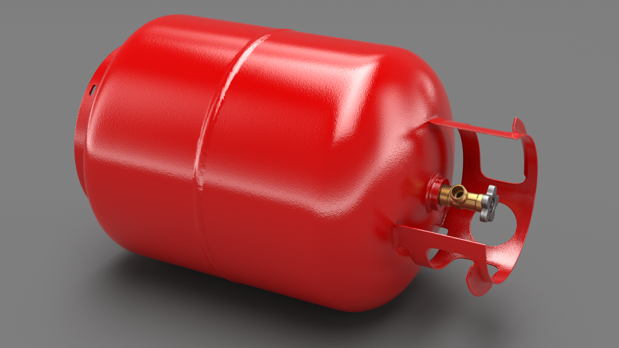 3D model Propane Gas Cylinder