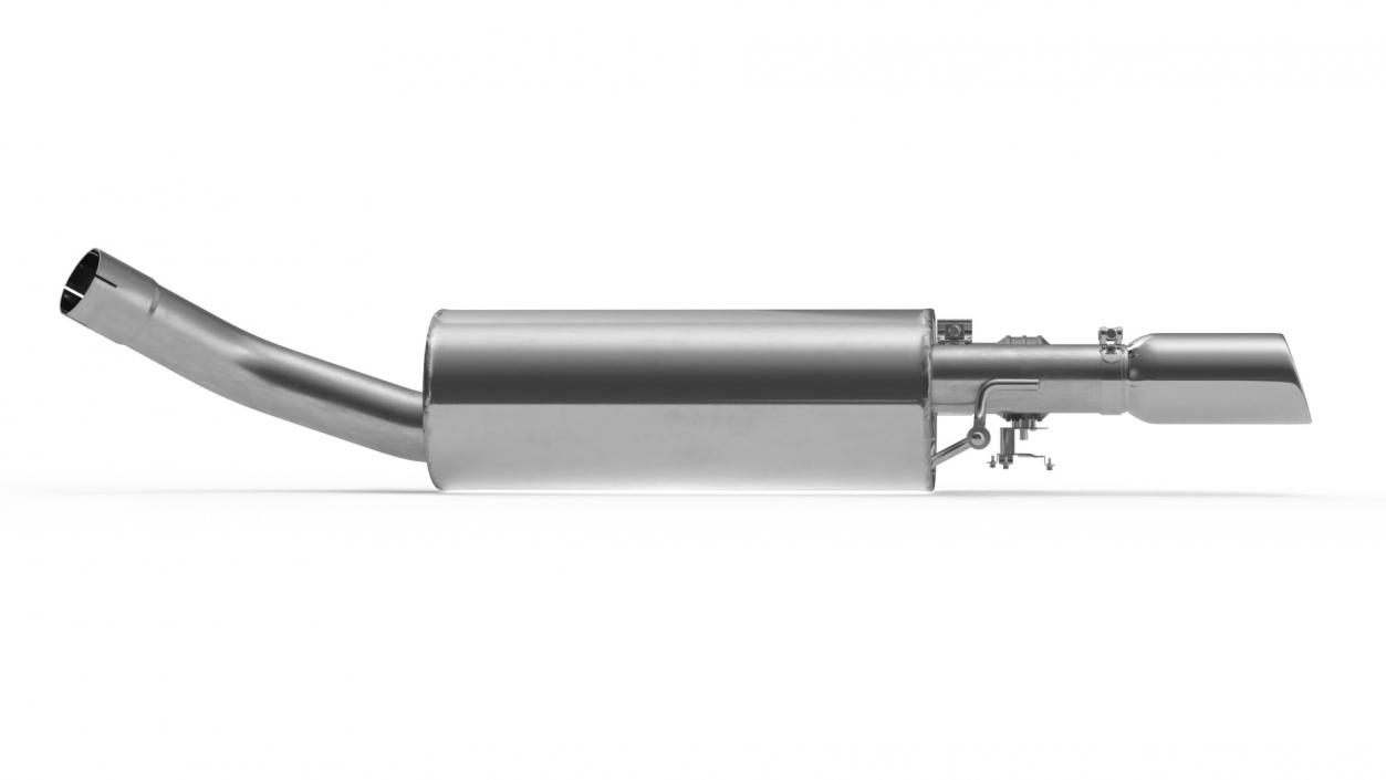 Car Exhaust Muffler 3D model