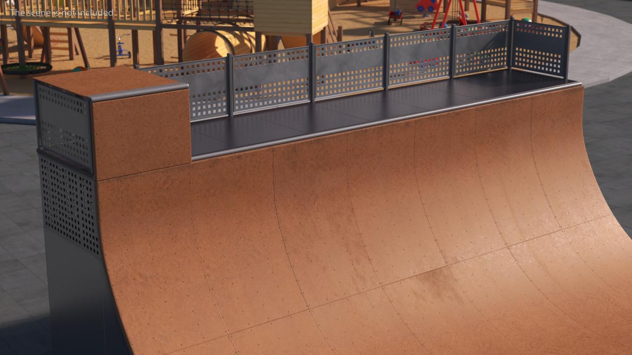 Skatepark Ramp 3D model