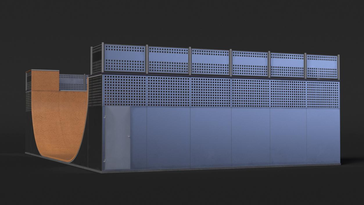 Skatepark Ramp 3D model