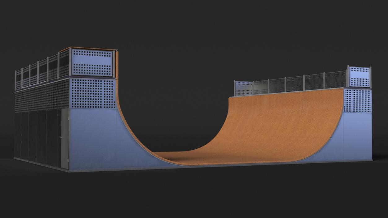 Skatepark Ramp 3D model