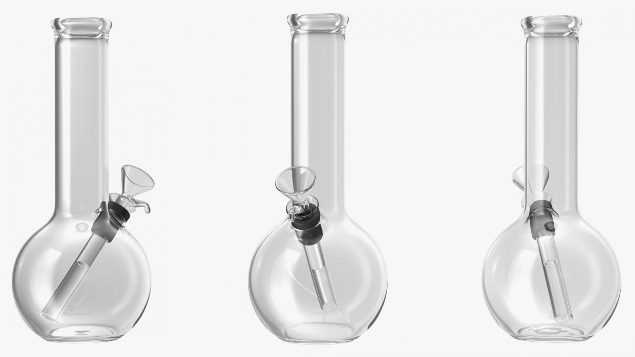 Glass Bongs Collection 3D