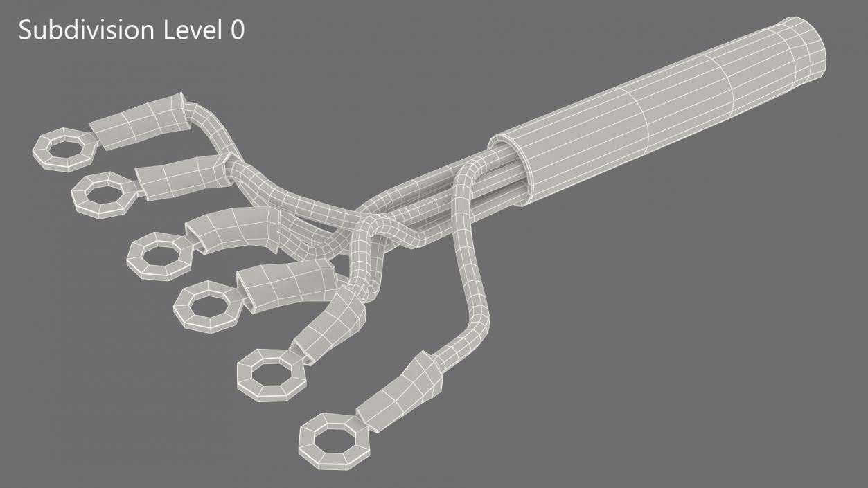 3D 6 Cores Electric Wire