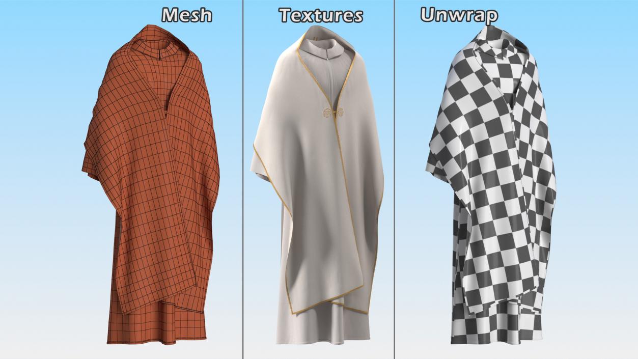 3D model Liturgical Vestment Collection